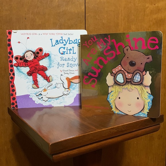 TWO CHILDREN’S BOOKS - “YOU ARE MY SUNSHINE  “ and “LADYBUG GIRL READY FOR SNOW - Picture 1 of 8
